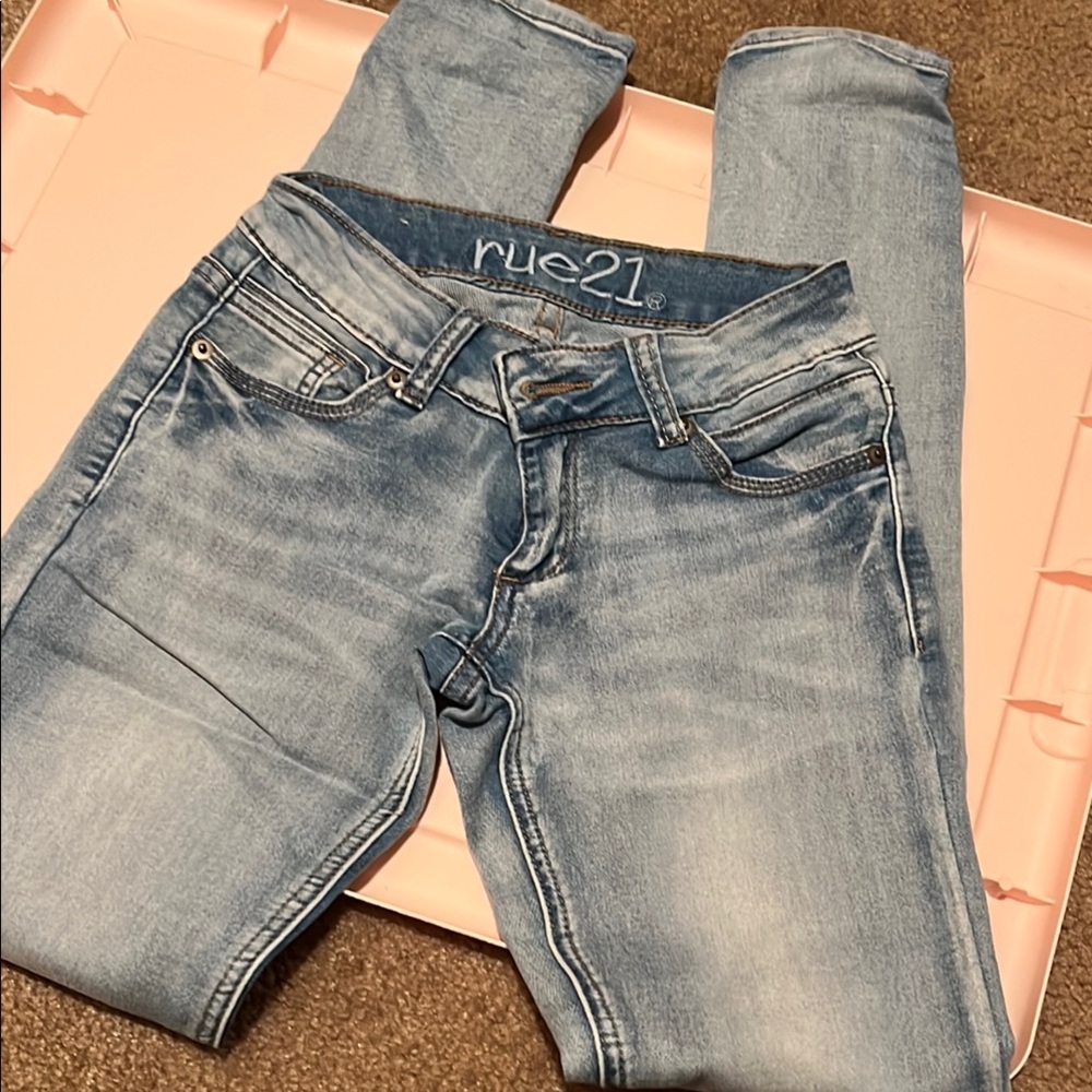 Rue21 Women's Light Blue Low Rise Jegging